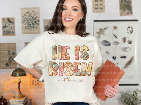 He Is Risen Floral