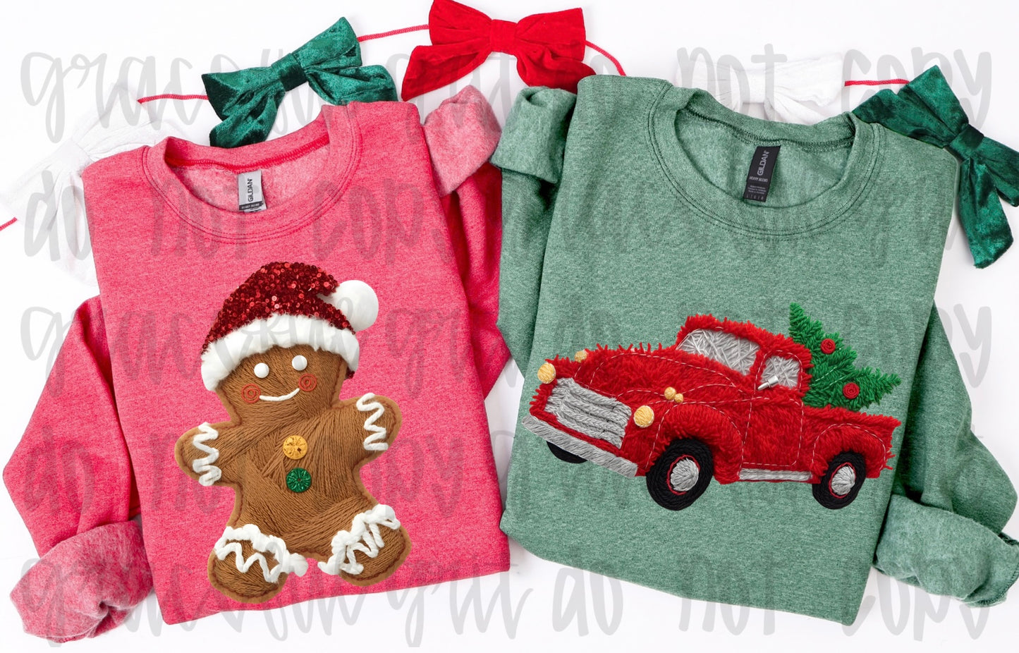 Faux Yarn Gingerbread