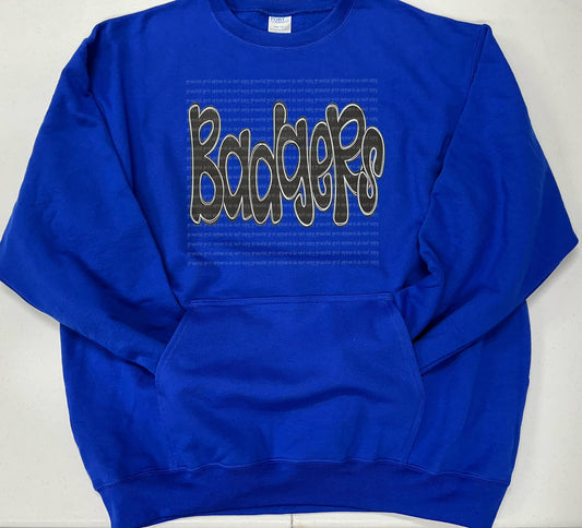 Badgers Pocketed Sweatshirt