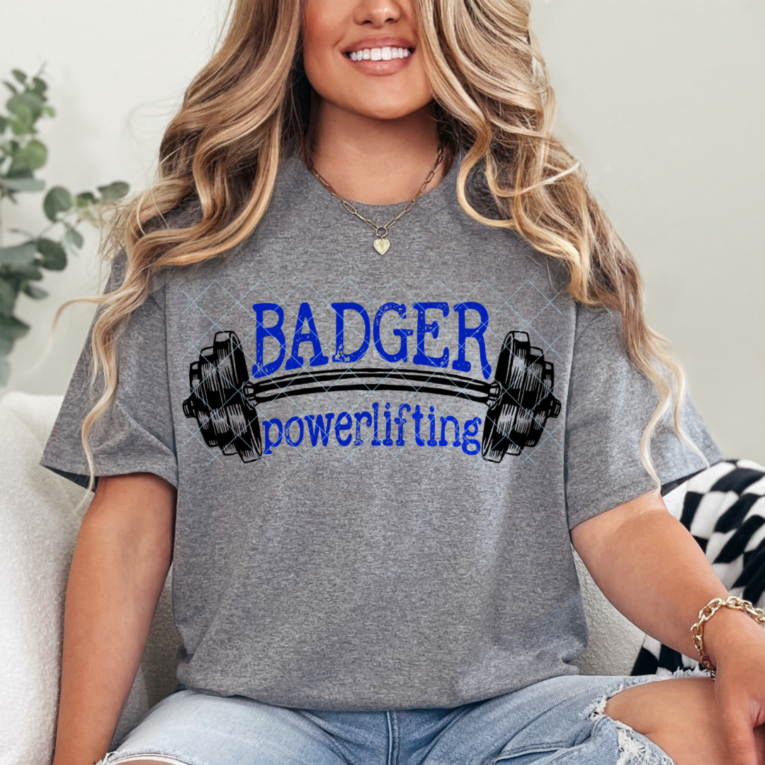 Badger Powerlifting Unisex Design