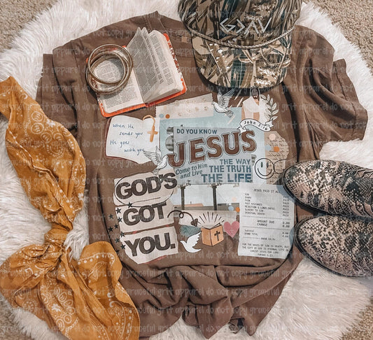 God's Got You collage