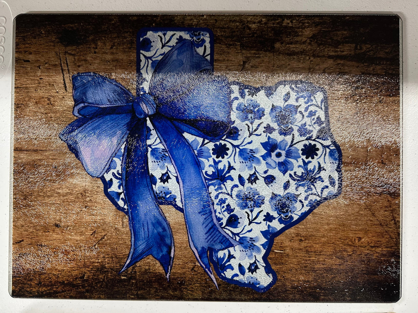 Glass cutting board