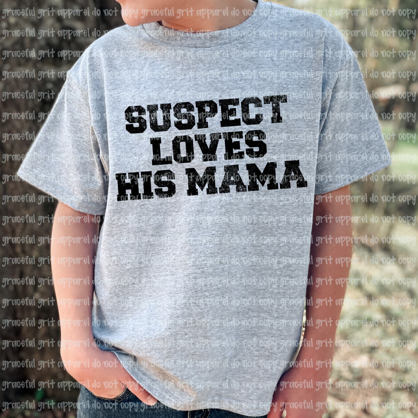 Suspect Loves His Mama