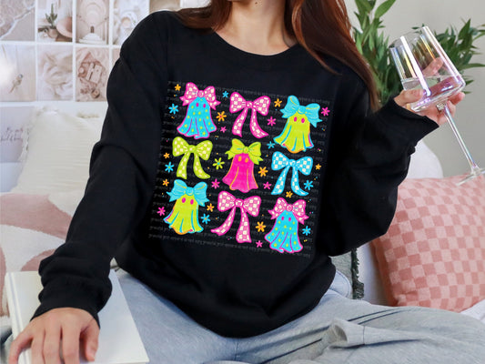 Neon Ghosties and Bows