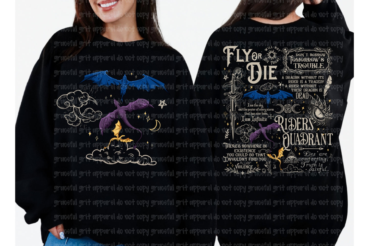 Fly Or Die front and back