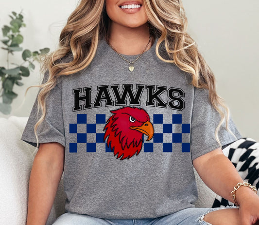 Blue Checks Hawks
