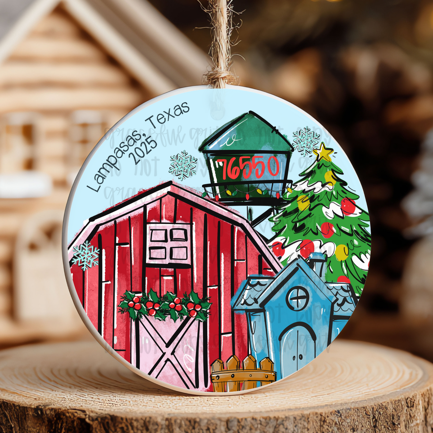 2025 Lampasas Ornament