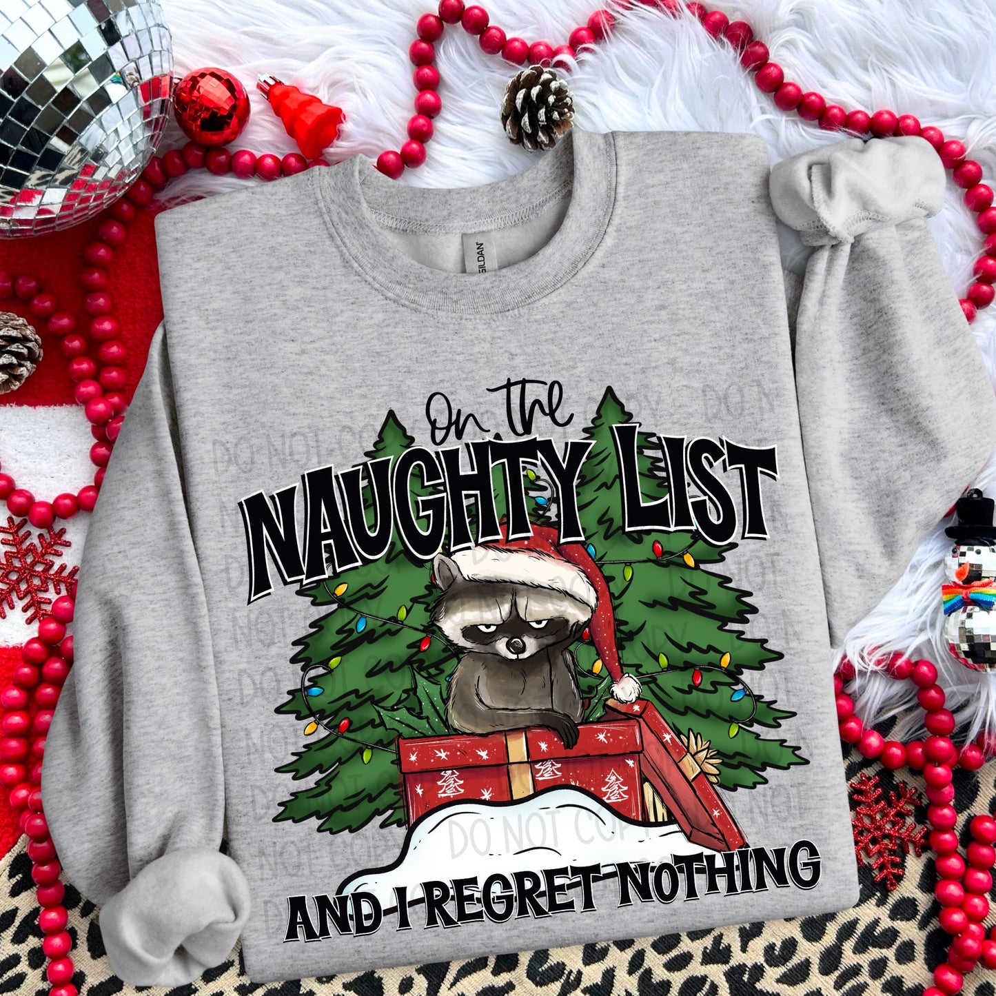 Naughty List Raccoon