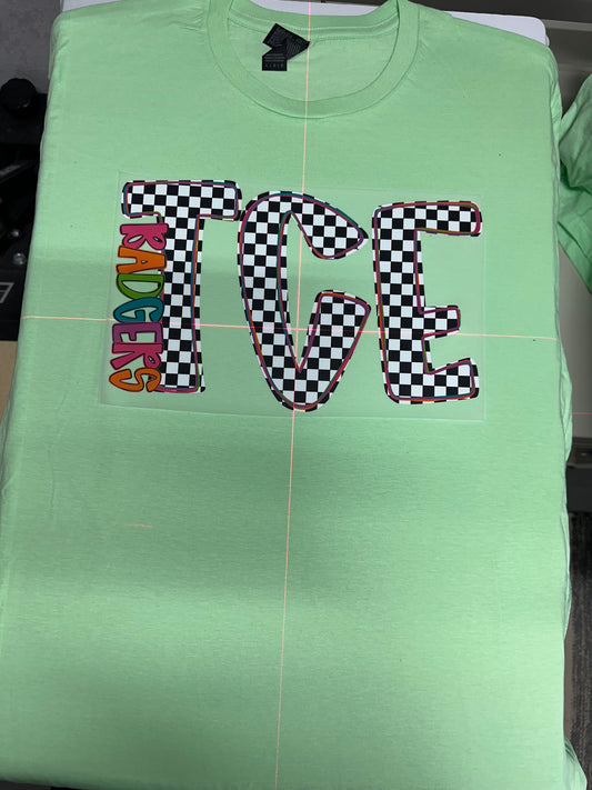 7 TCE checkered