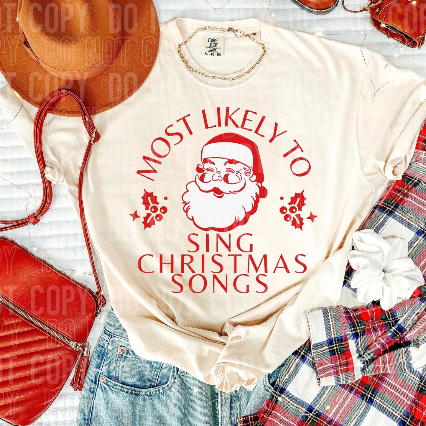 Most Likely To Santa Tee Collection 1 SWEATSHIRT