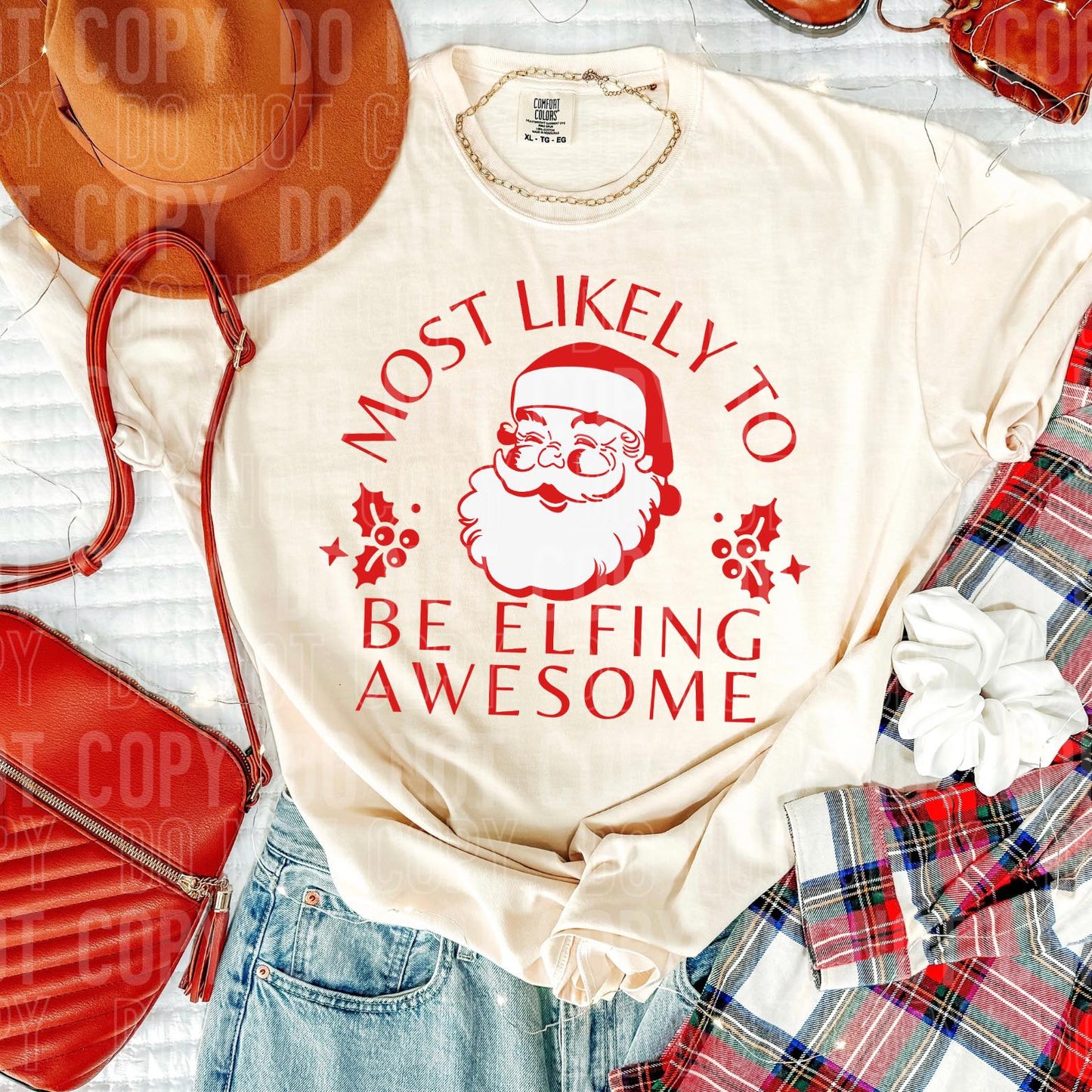 Most Likely To Santa Tee Collection 1 SWEATSHIRT