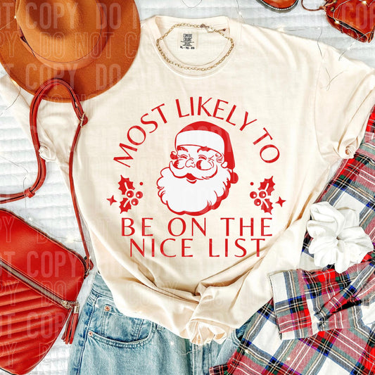 Most Likely To Santa Tee Collection 2