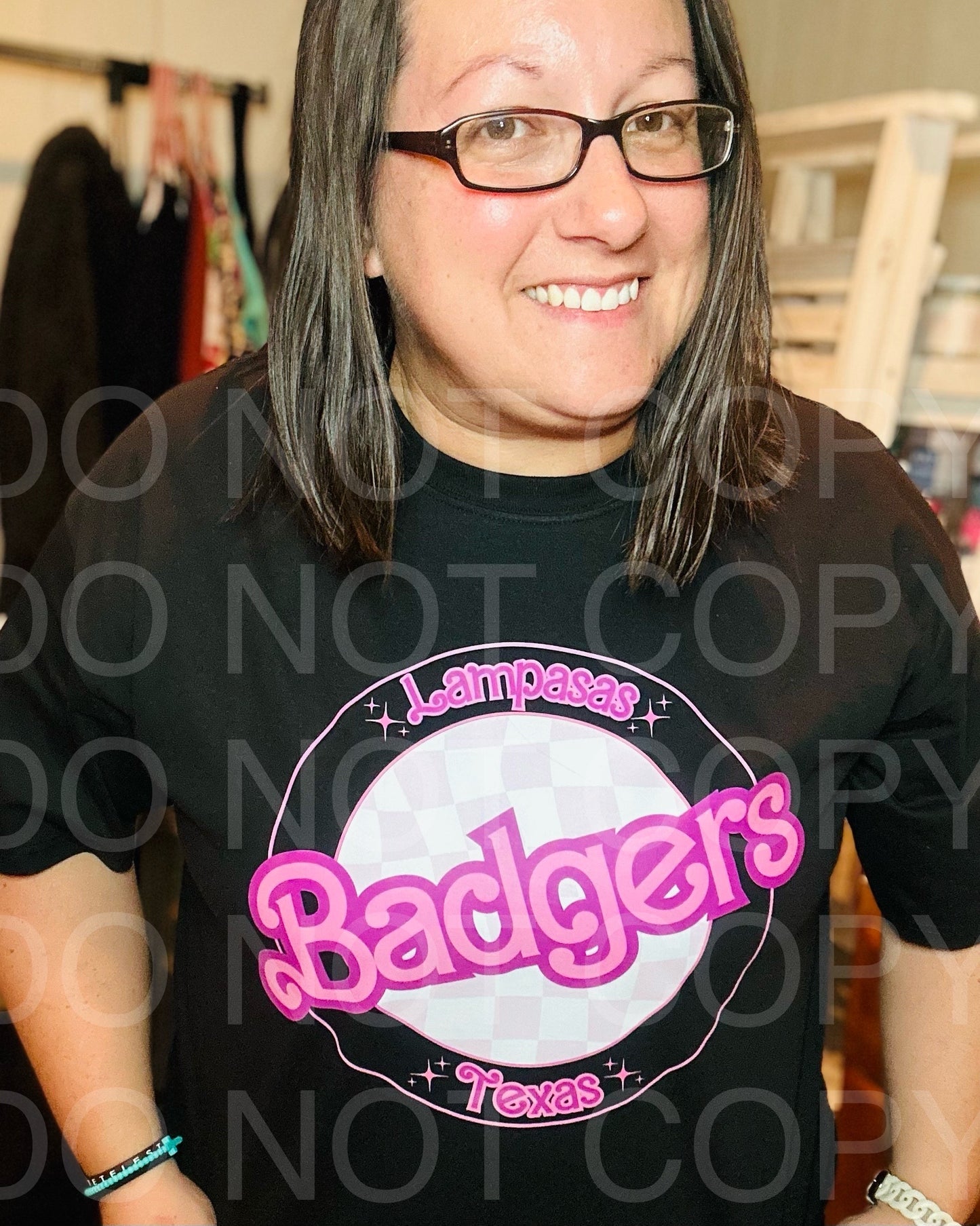 Badger Pink Girl shirt