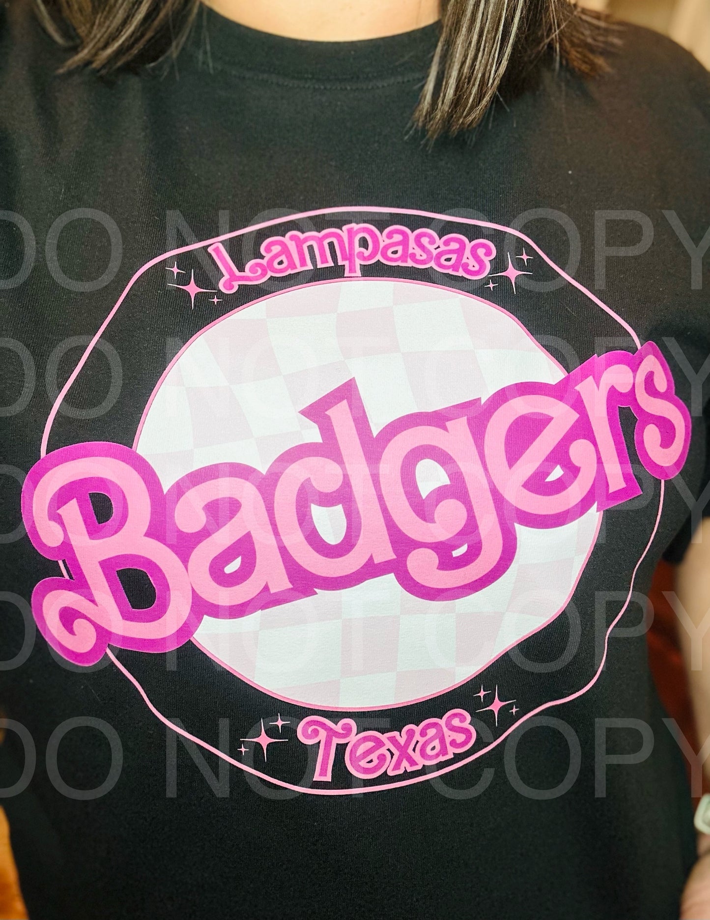 Badger Pink Girl shirt