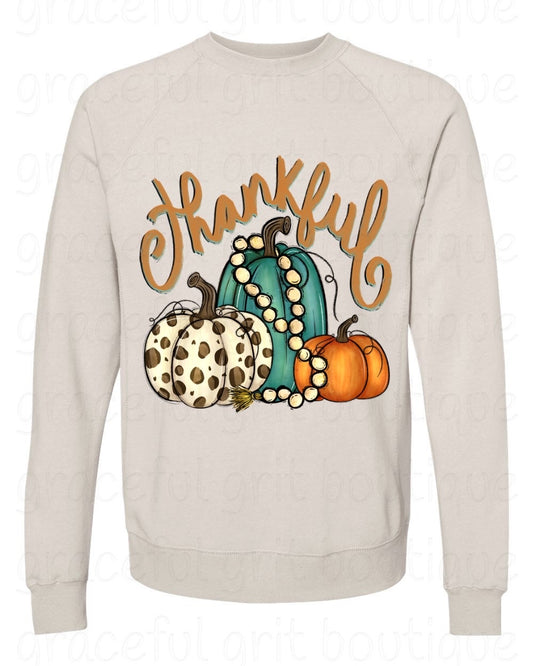 Thankful Leopard Pumpkin