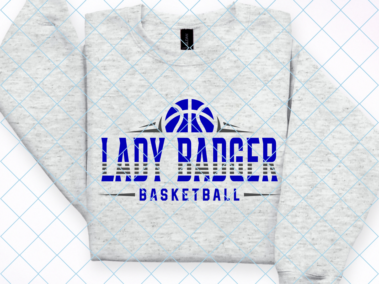 Lady Badger Basketball Blue