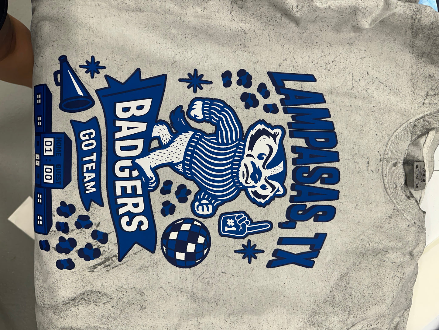 53 Monotone Badgers Leopard Go Team