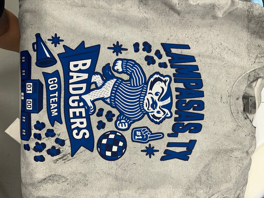 53 Monotone Badgers Leopard Go Team