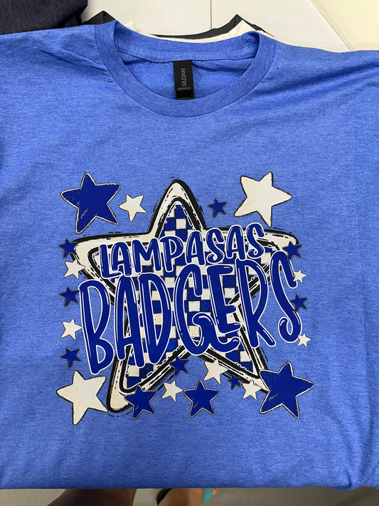 57 Stars Lamp Badgers