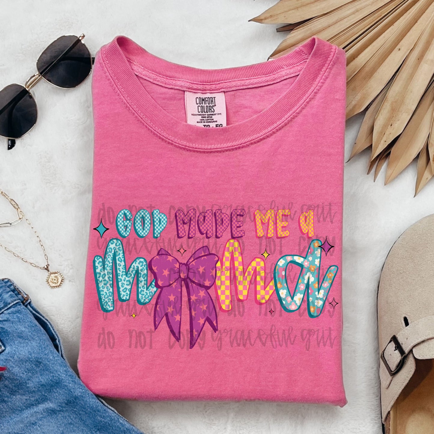 God Made Mama bright colors