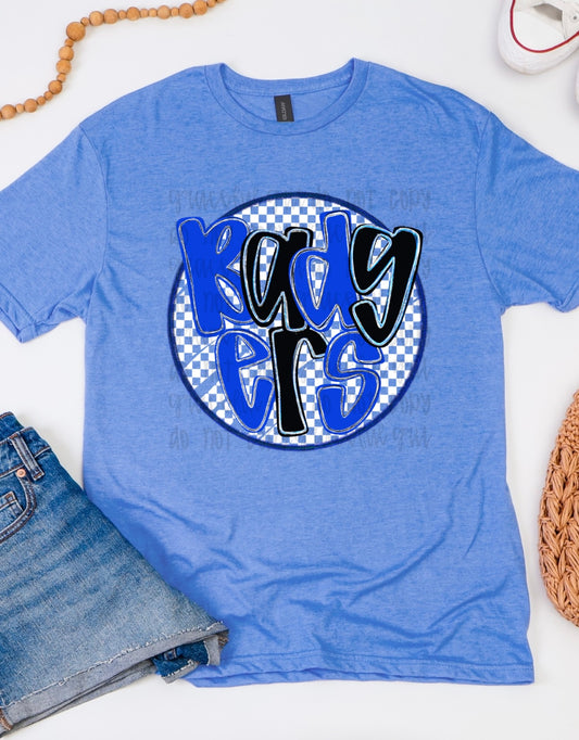 Badgers checkered tee GGA