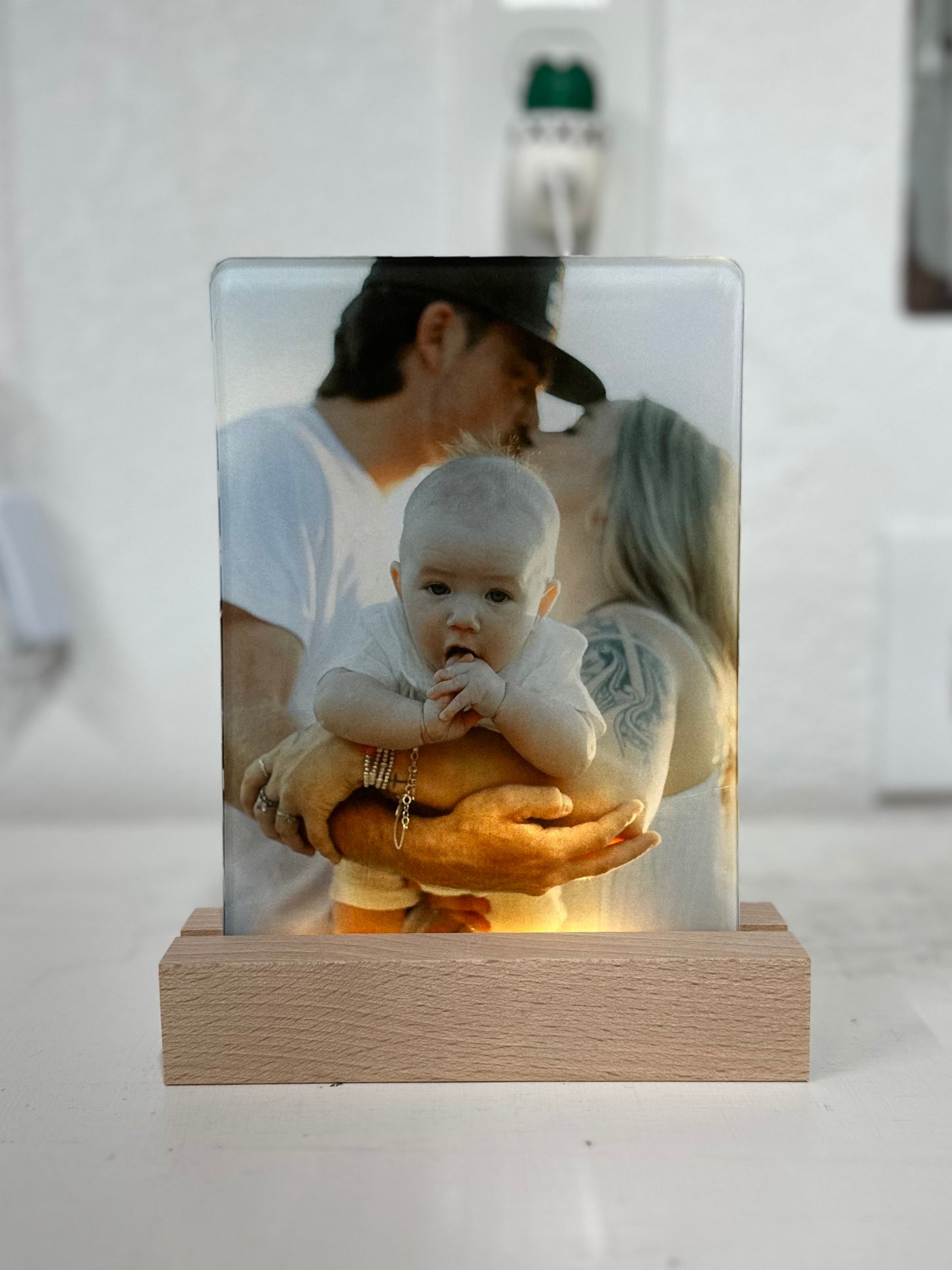 Backlit Standing Photo 5x7