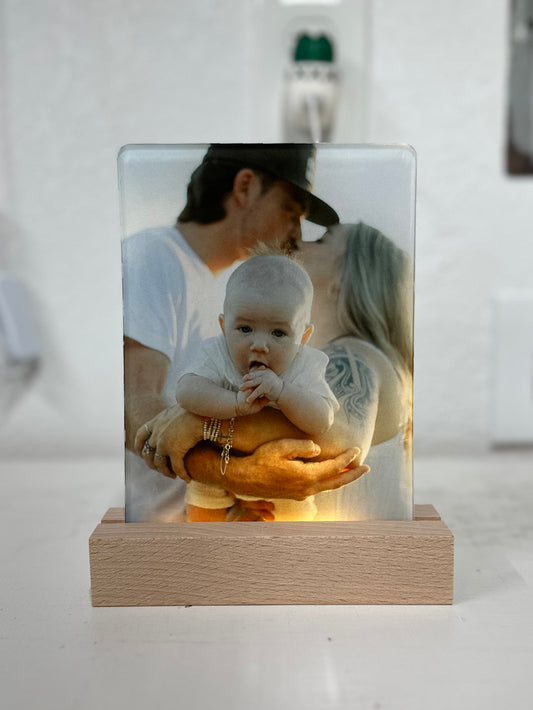 Backlit Standing Photo 5x7