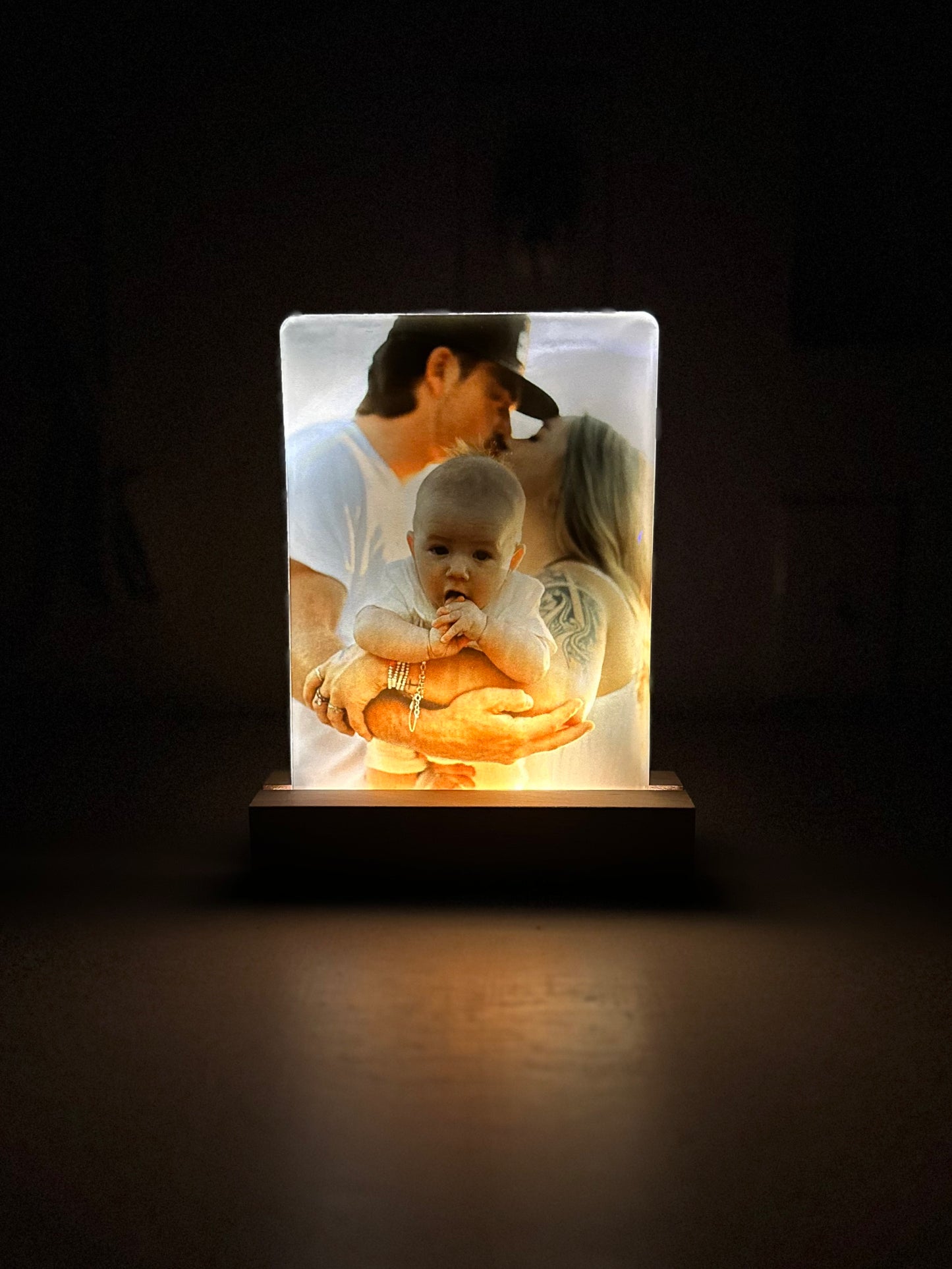 Backlit Standing Photo 5x7