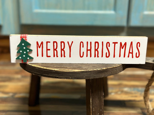 Merry Christmas mini sign