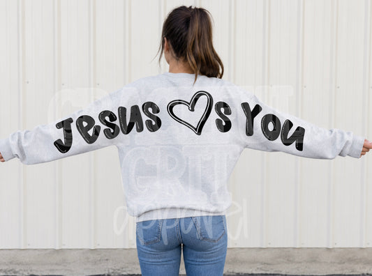 Jesus Loves You Oversized