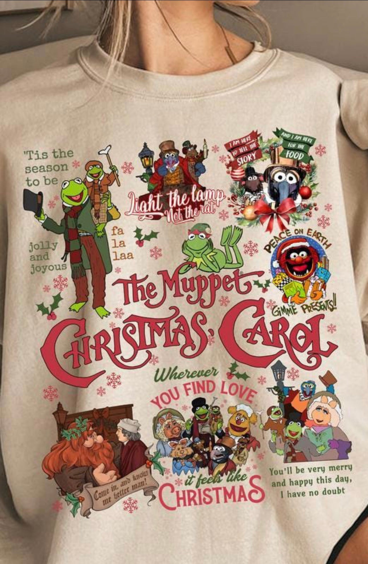 Christmas Carol Collage