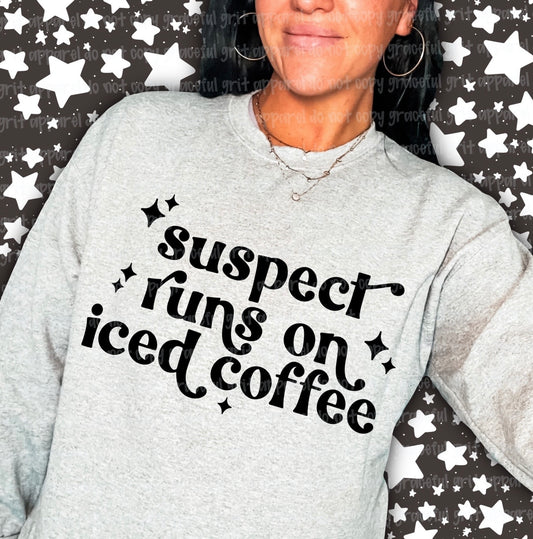 Suspect Runs On Iced Coffee