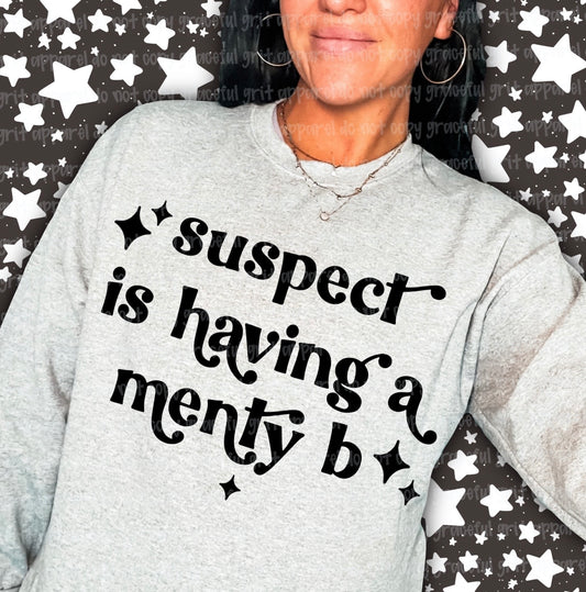 Suspect Menty B