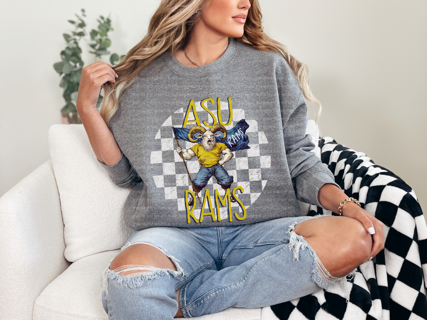 ASU Vintage Checkered