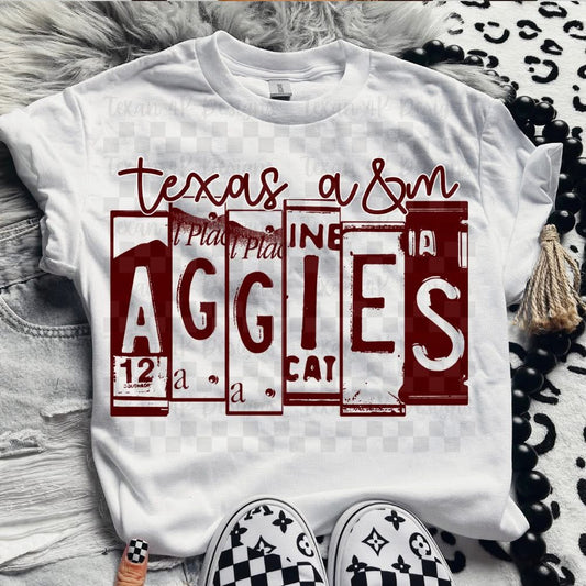 TAMU Plates