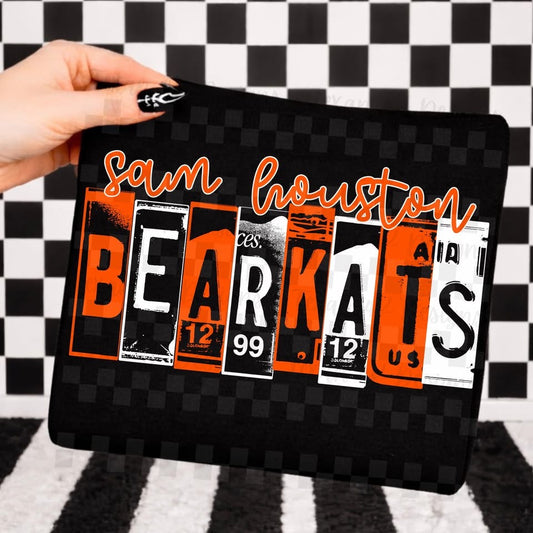 Bearkat Plates