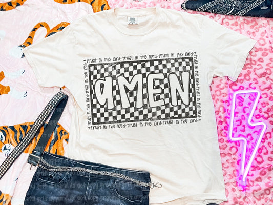 Amen Checkered