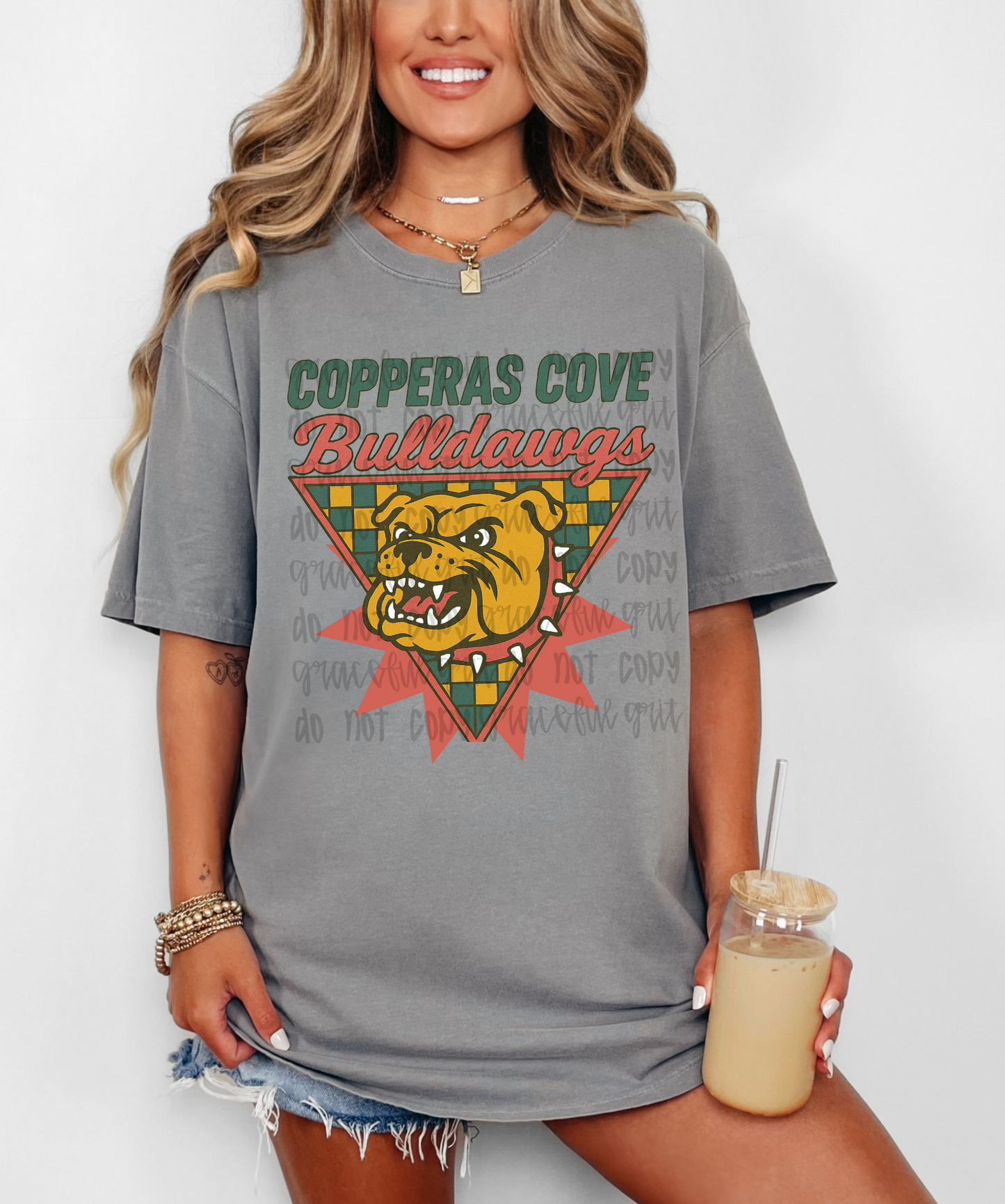 Retro Copperas Cove Bulldawgs