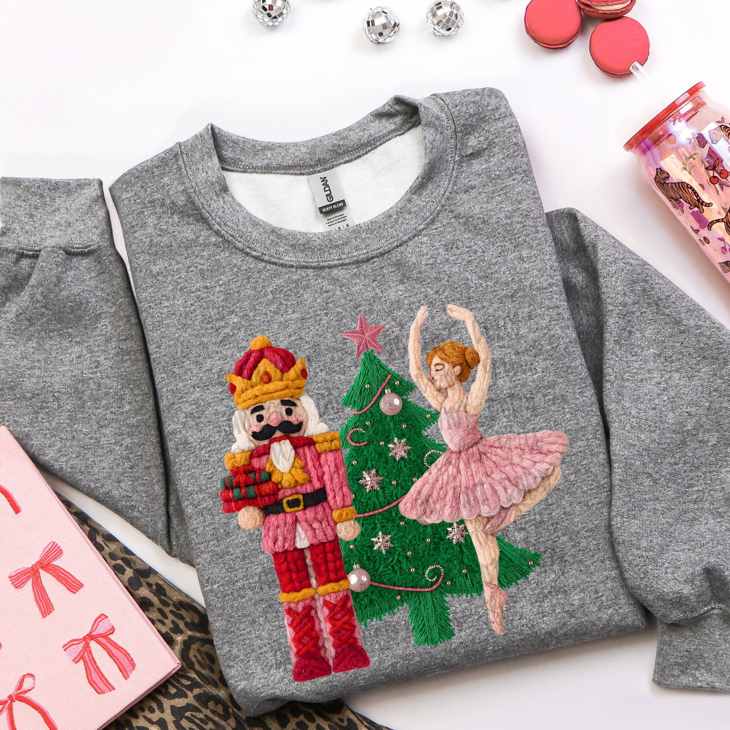 Faux Stitched Nutcracker Ballet