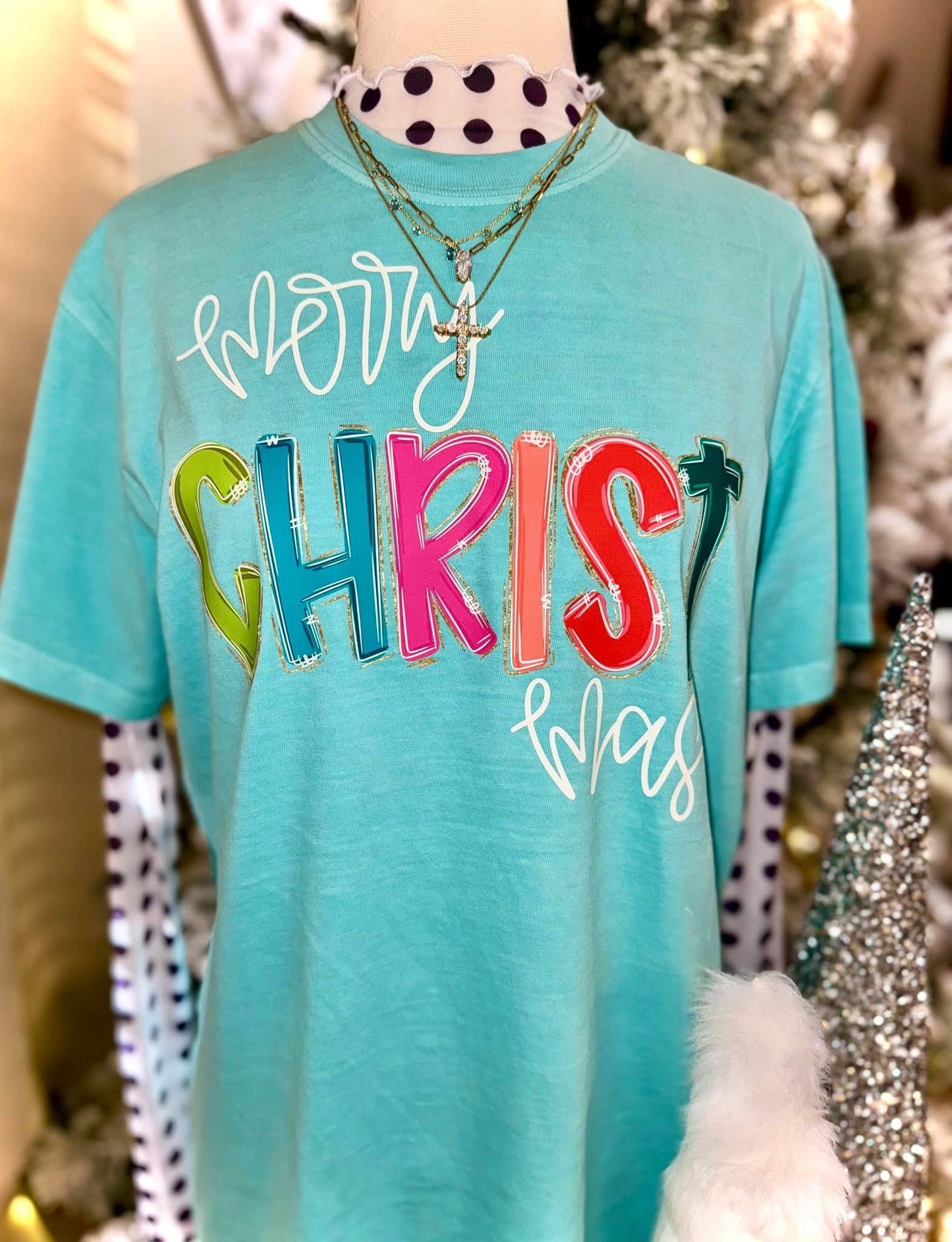 Merry CHRIST Mas colorful