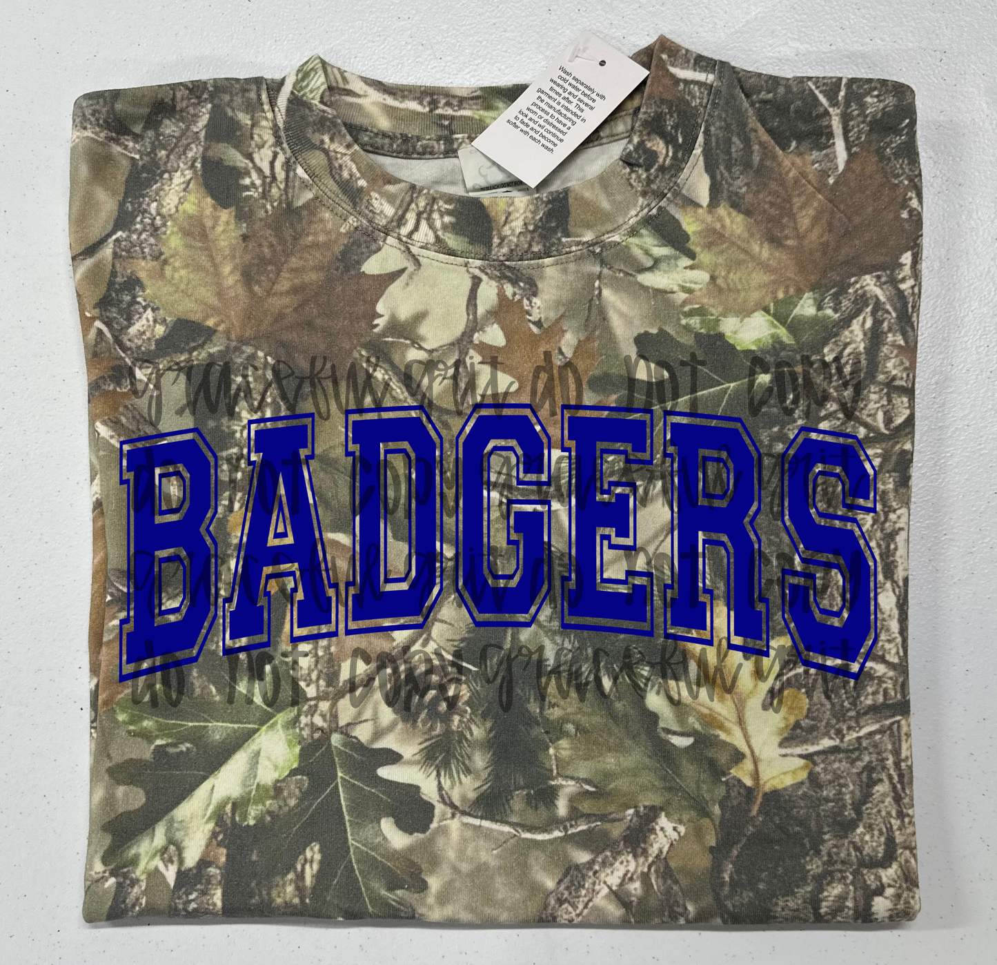Badgers Camo Shirt