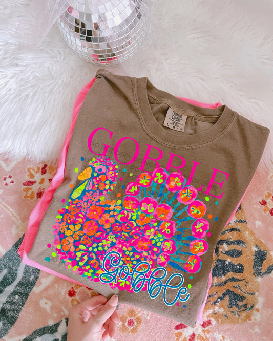 Gobble Gobble Floral Turkey