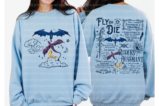 Fly Or Die front and back
