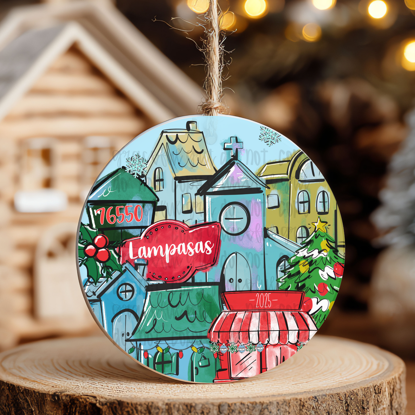 2025 Lampasas Ornament