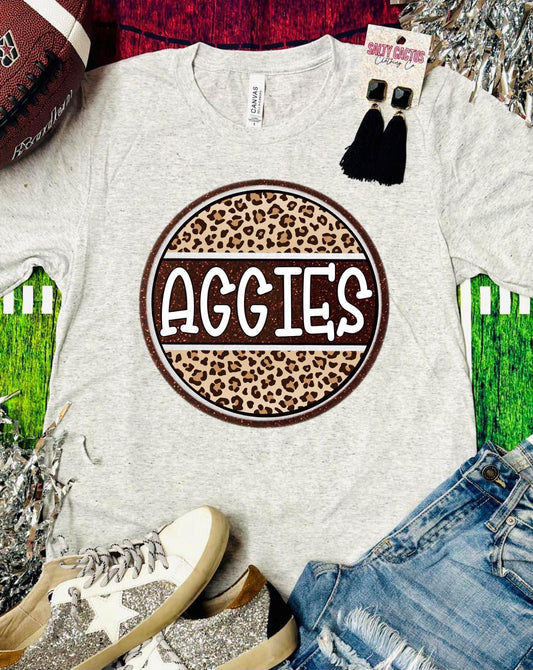 Aggie Round Leopard Shirt