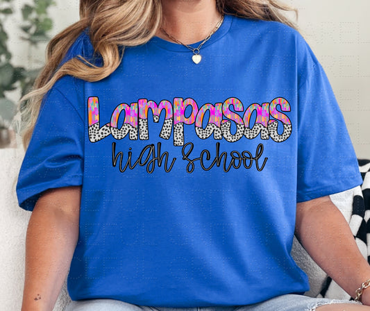 Lampasas High School painted