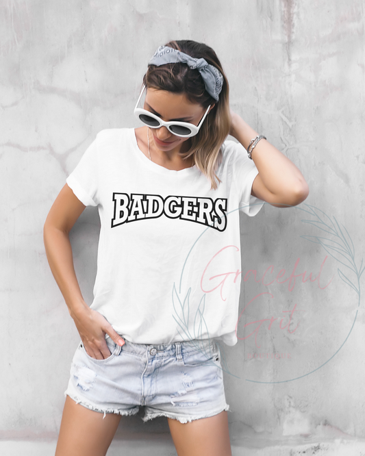 Simple Badger Tee