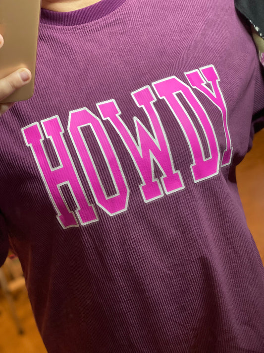 Howdy Corded Longsleeve