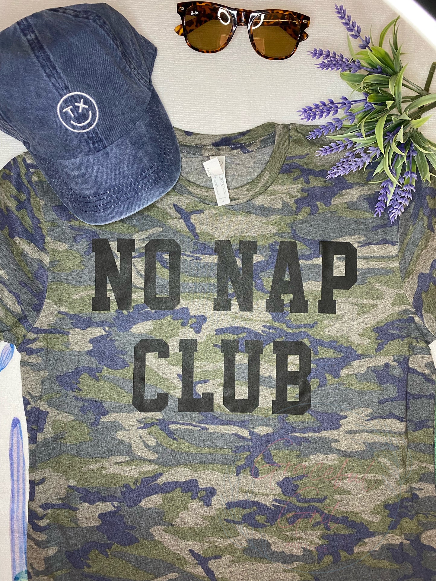 No Nap Club tee